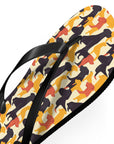 Modern Charm Labrador Chic Flip Flops