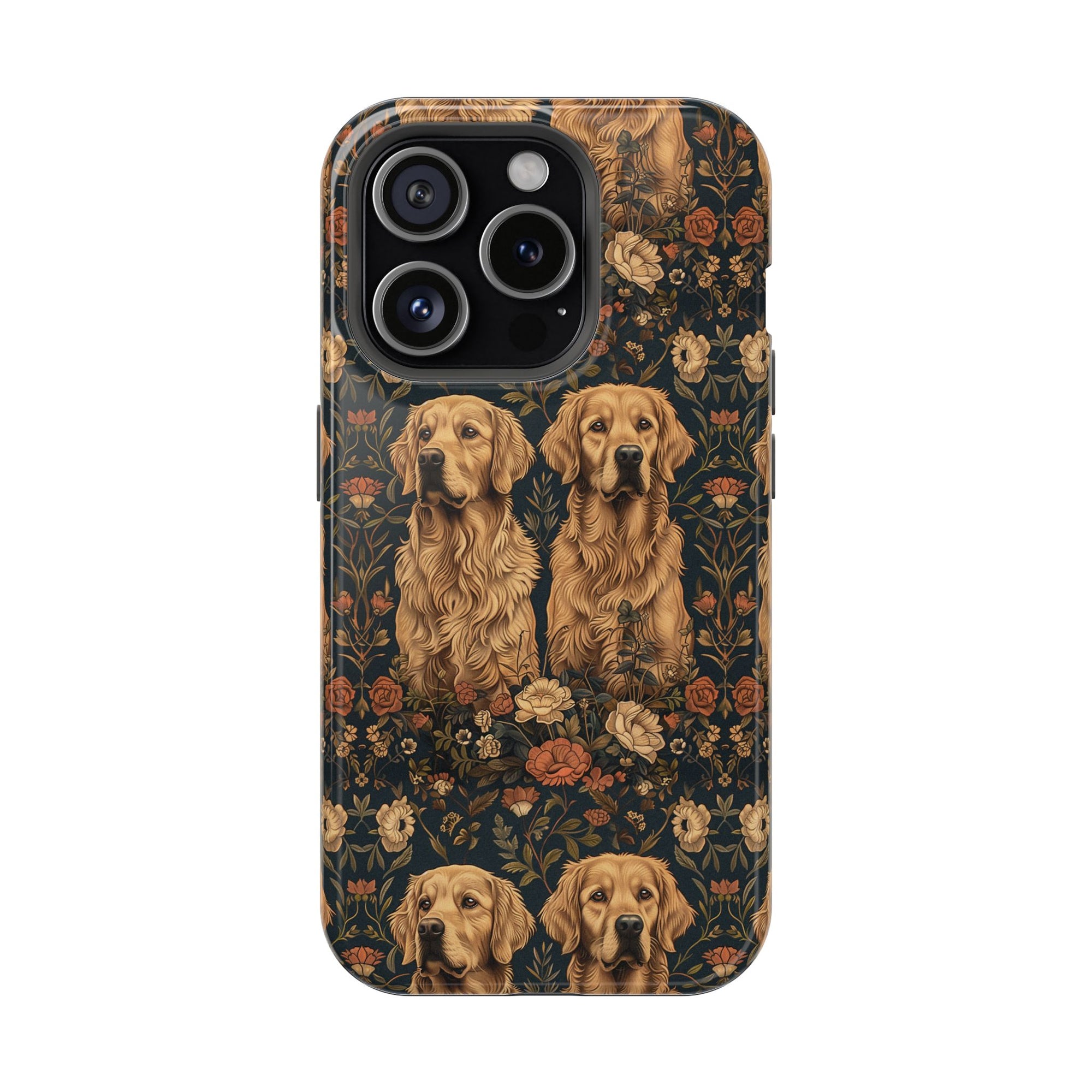 Fanciful Golden Paradise Blossom Magnetic Tough Cases