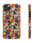 Bloom Pup Frenchietastic Splatter Slim Phone Cases