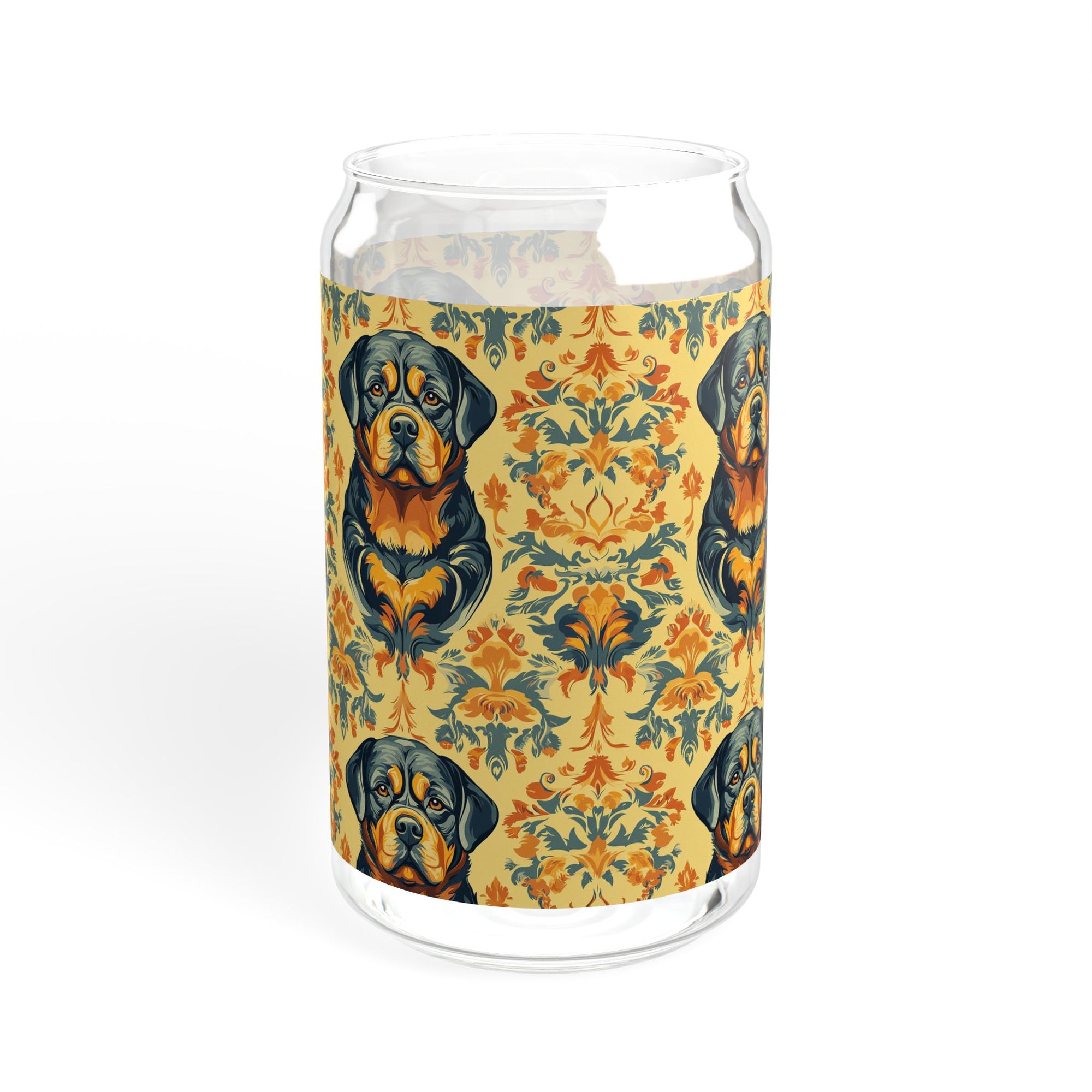 Royal Rottie Regalia Sipper Glass