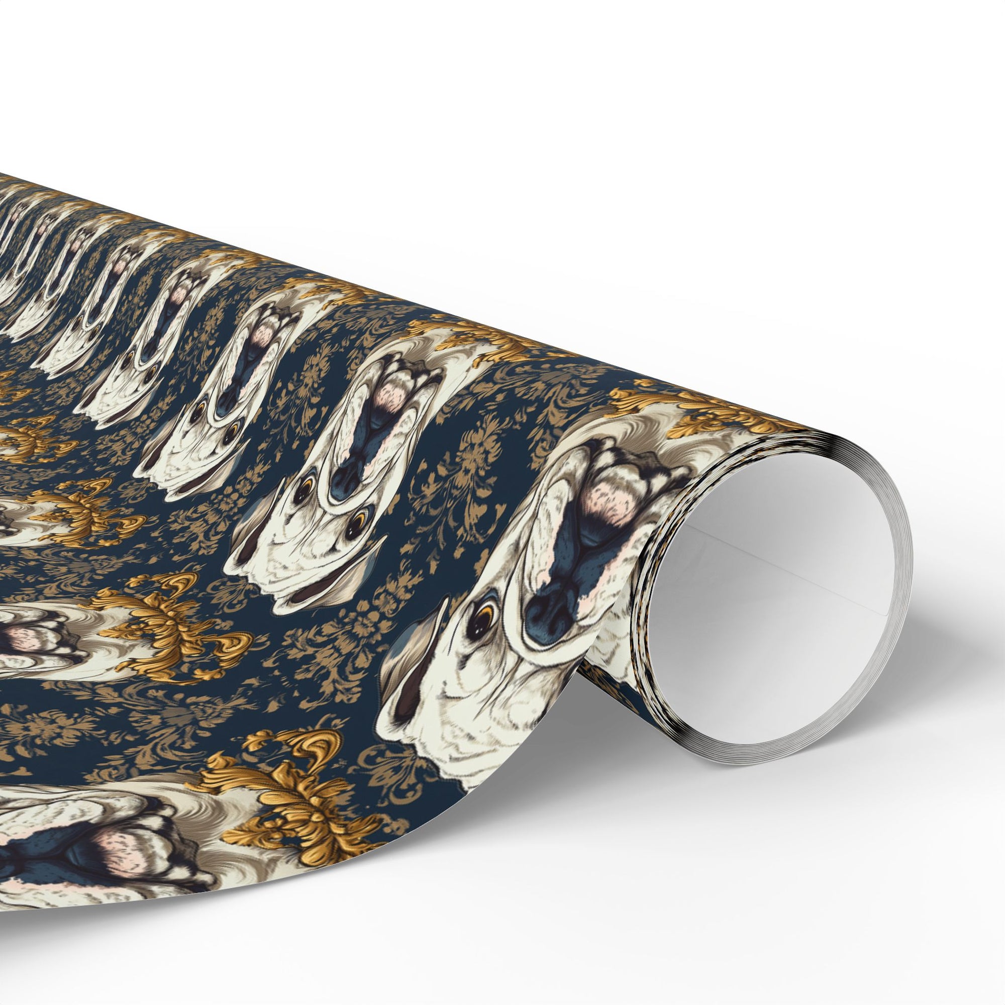 Wildwood Wanderlust Bulldog Wrapping Paper