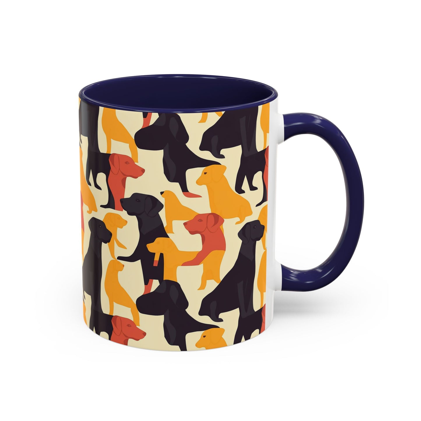 Modern Charm Labrador Chic Accent Coffee Mug