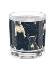 Frenchie Celestial Soar Rocks Glass