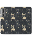 Frenchie Celestial Soar Flip Cases