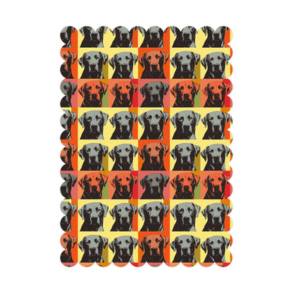 Whimsical Warhol Labrador Postcards