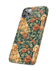 Blooming Goldie Glam Slim Phone Cases