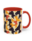 Modern Charm Labrador Chic Accent Coffee Mug