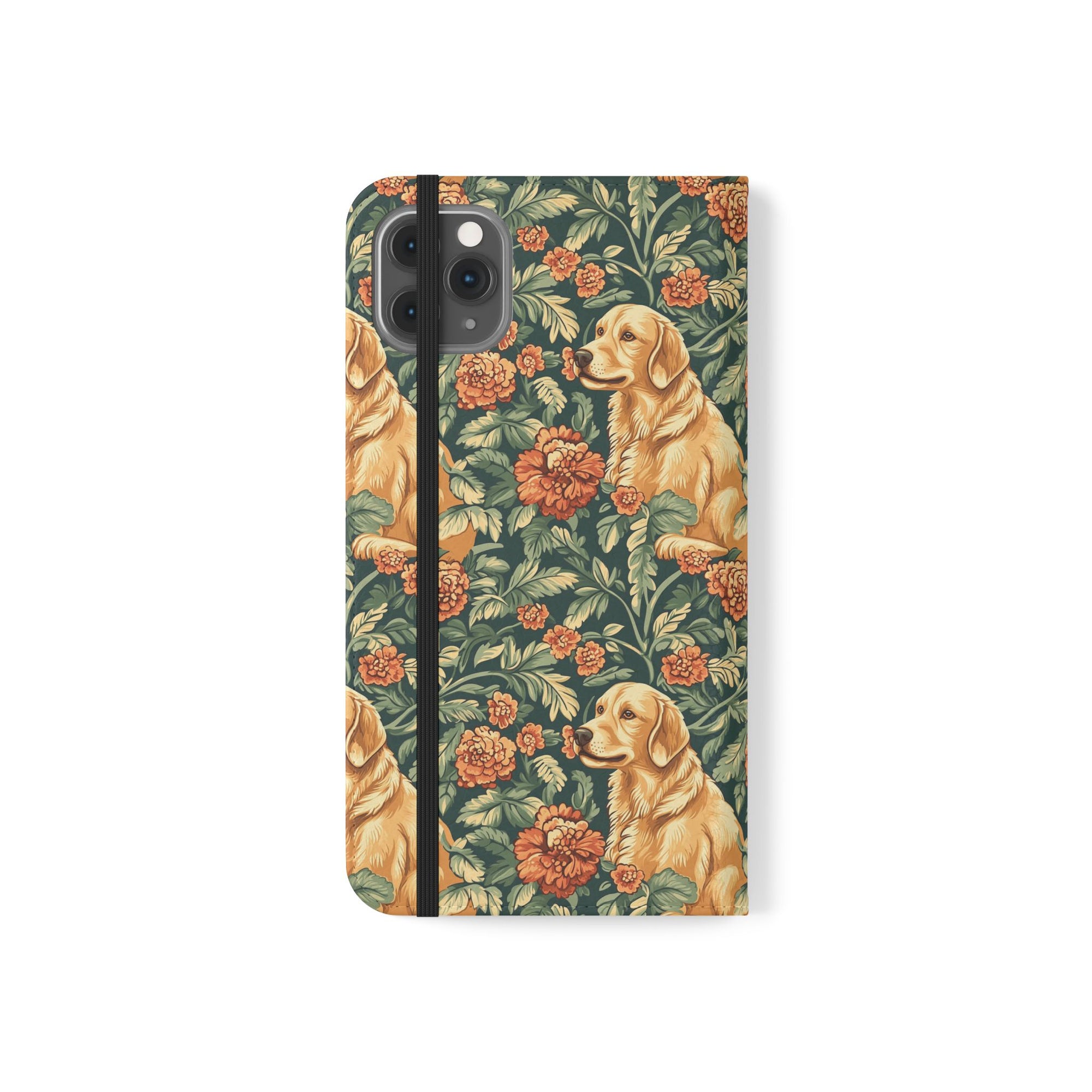 Blooming Goldie Glam Flip Cases