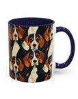 Beagle Glimmer Gaze Glamour Accent Coffee Mug