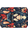 Gothic Rose Bulldog Noir Enchantment Postcards