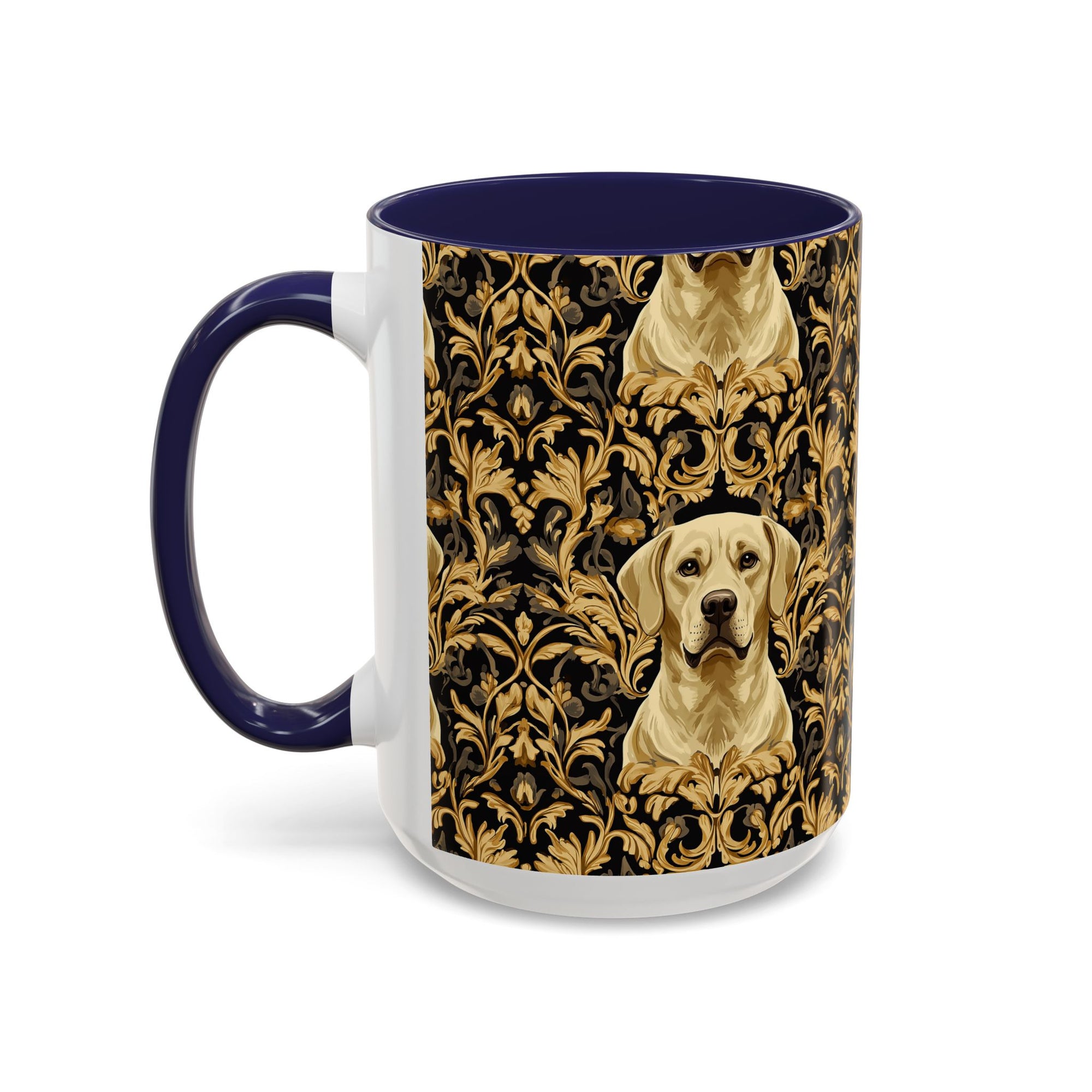 Royal Pawsitivity Labs Accent Coffee Mug