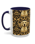 Royal Pawsitivity Labs Accent Coffee Mug