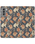 Blooming Bulldog Beauty Flip Cases