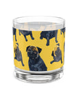 Puglet Posh Paradise Rocks Glass