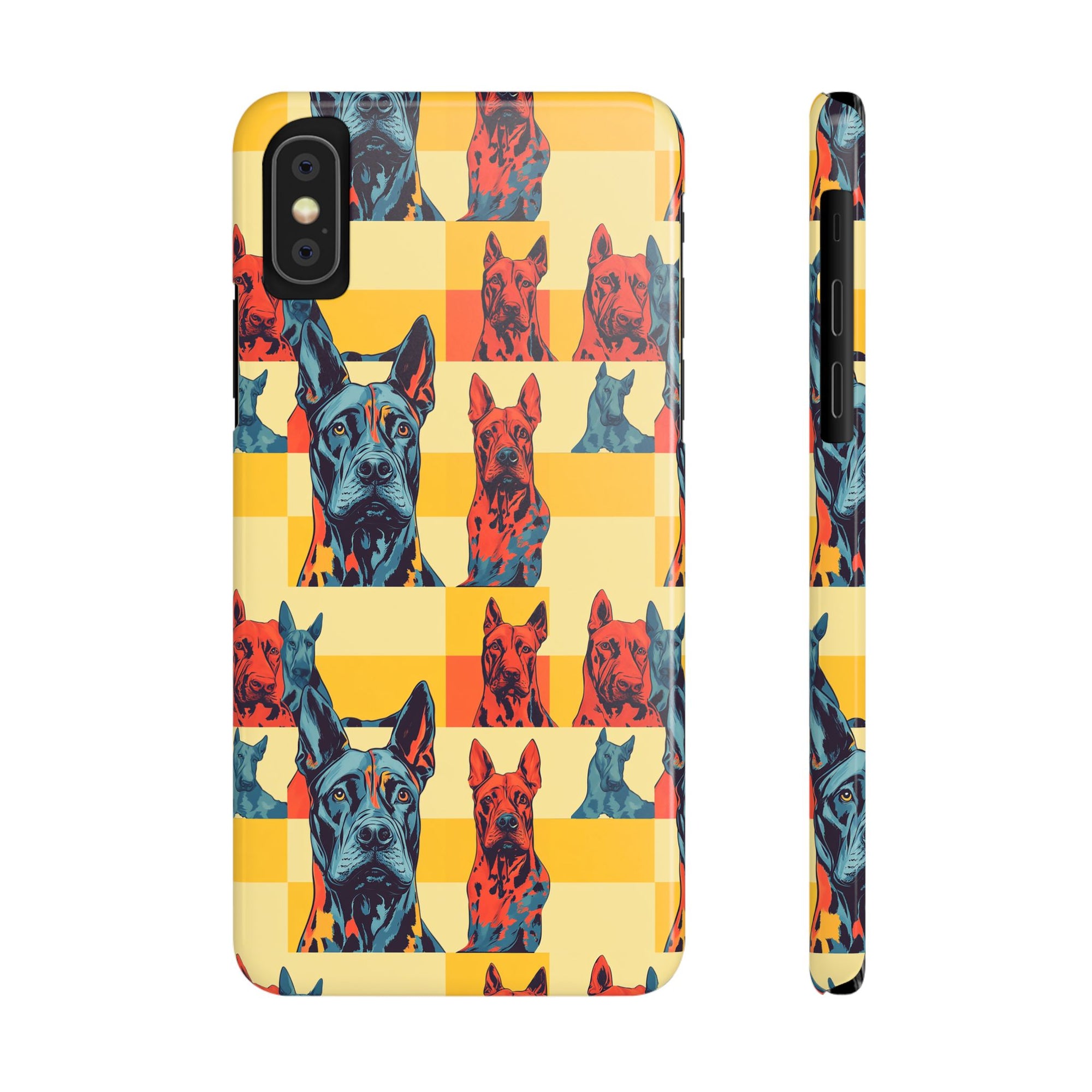 Dane-tastic Marvelous Mutt Mode Slim Phone Cases