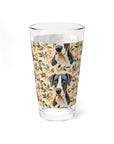 Majestic Great Dane Meadow Mixing Glass, 16oz