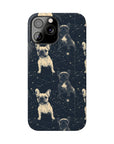 Frenchie Celestial Soar Slim Phone Cases