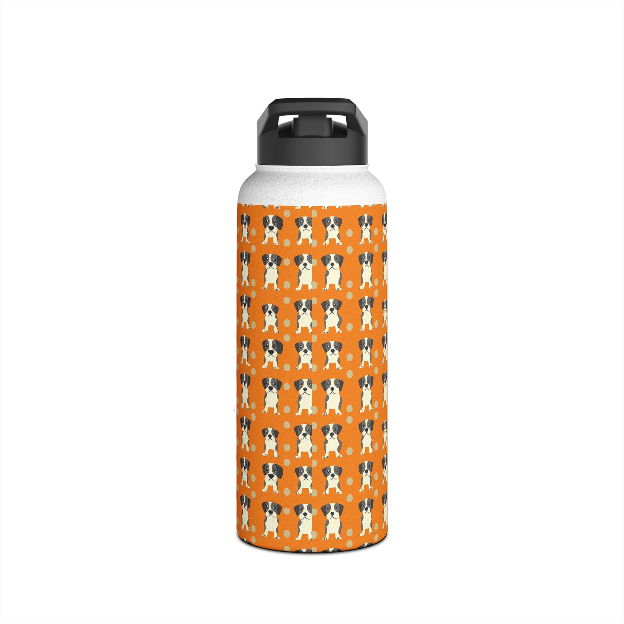 Boxer Blissful Chic Canine Stainless Steel Water Bottle