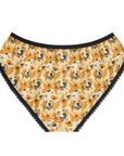 Golden Glitz 'n Glamour Woofwear Women's Briefs