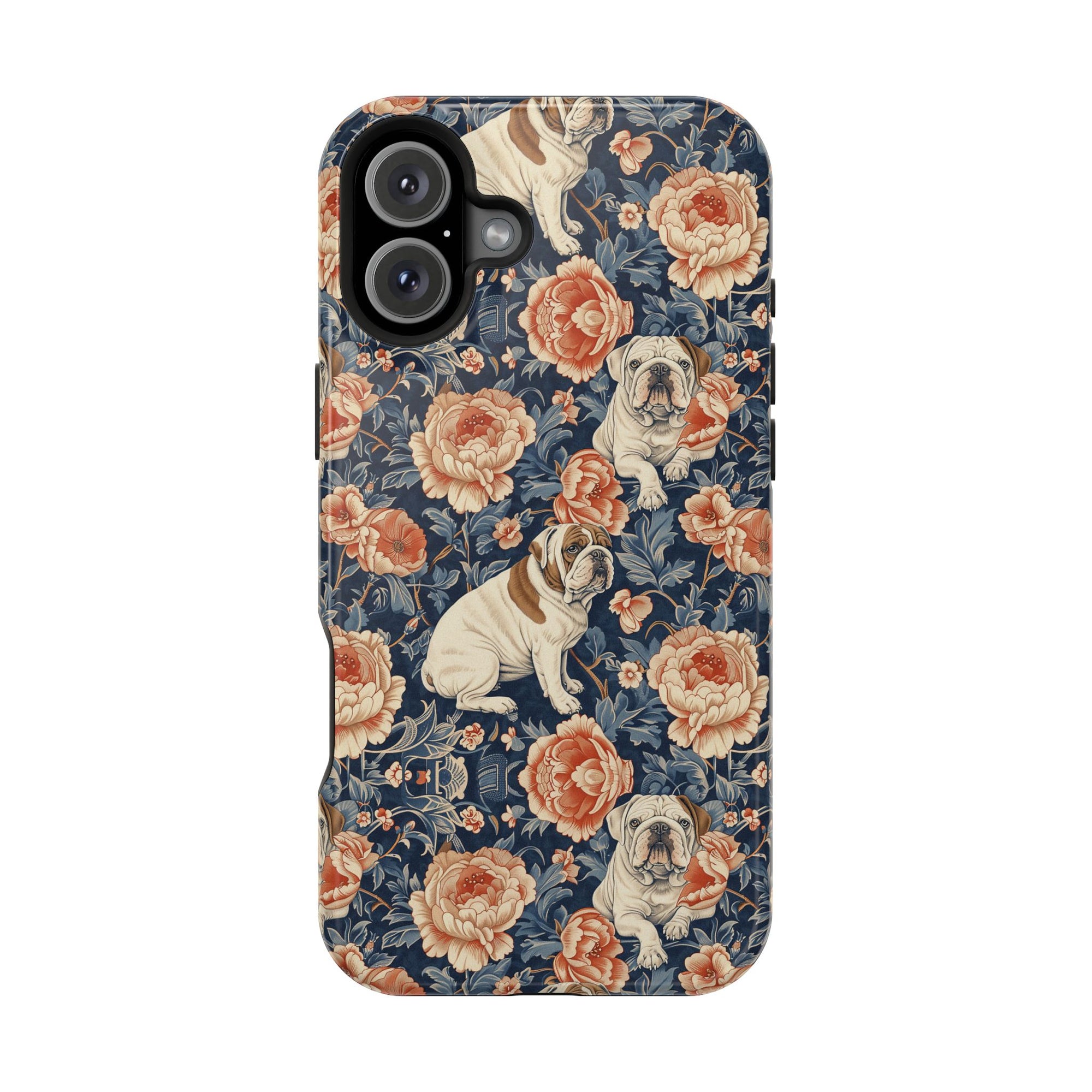 Blooming Bulldog Beauty Magnetic Tough Cases