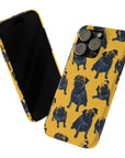 Puglet Posh Paradise Slim Phone Cases