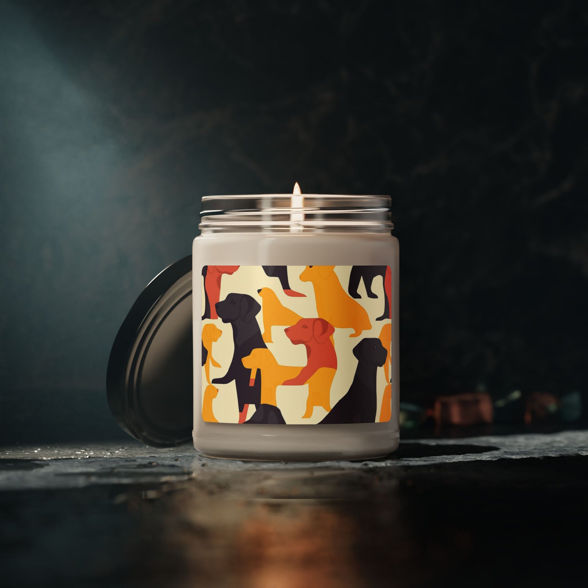 Modern Charm Labrador Chic Scented Soy Candle