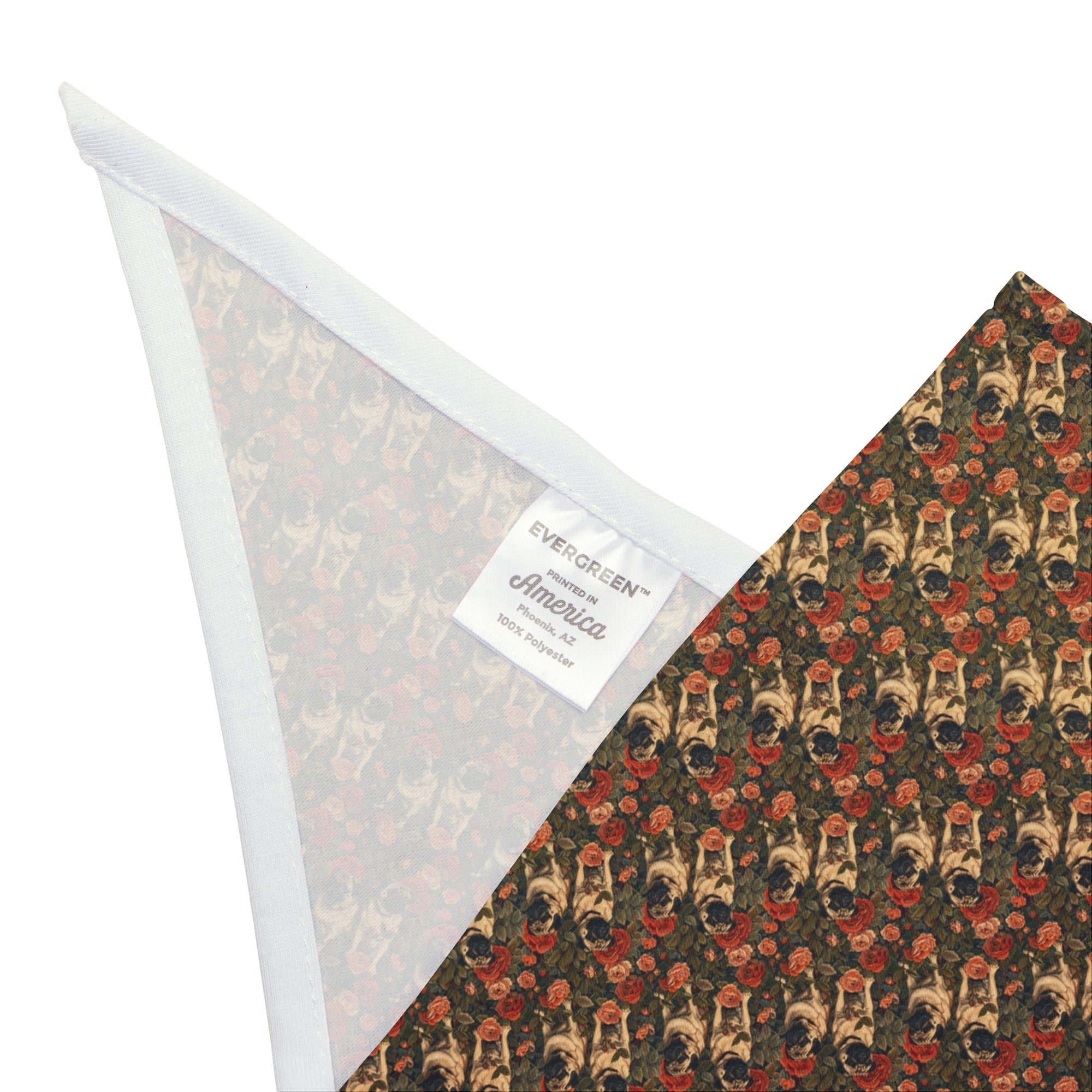 Blooming Pug Paradise Pet Bandana