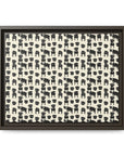 Puggie Pout Perfection Matte Canvas, Framed