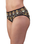 Floofy Corgi Blossom Blast Women's Briefs