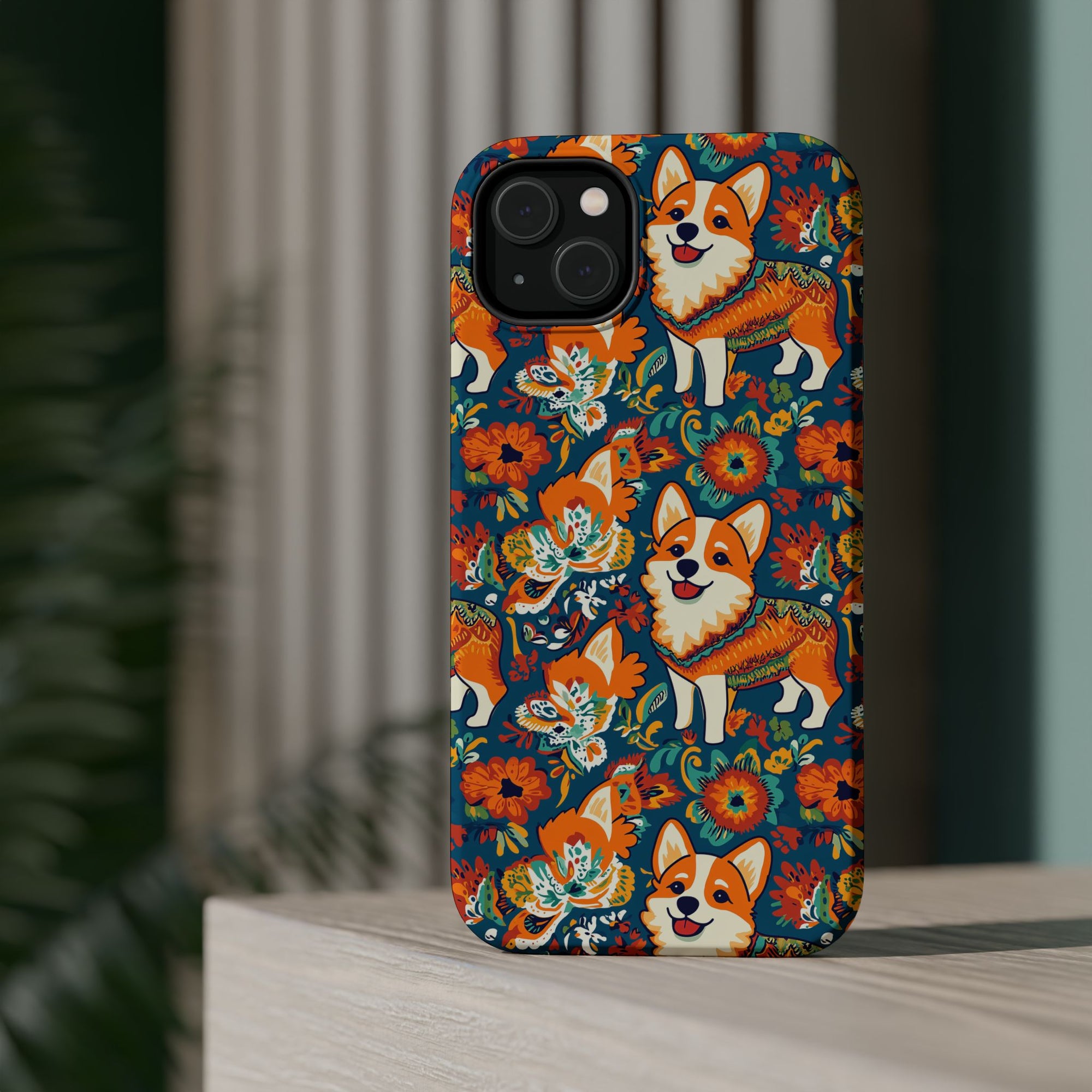 Corgi Carnival Couture Magnetic Tough Cases