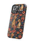 Floral Pawsome Dachsund Delight Magnetic Tough Cases