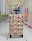 Bloomiful Lab Bouquet Luggage Cover