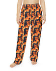 Rottweiler Chic Pawsitivity Women's Pajama Pants