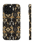 Manor Pup Boxer Royale Slim Phone Cases