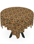 Autumnal German Shepherd Glamour Tablecloth