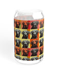 Whimsical Warhol Labrador Sipper Glass