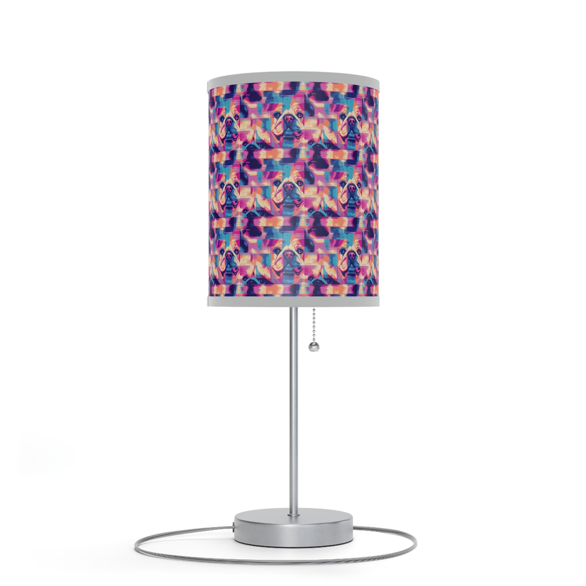 Dazzling Bulldog Chic Lamp on a Stand