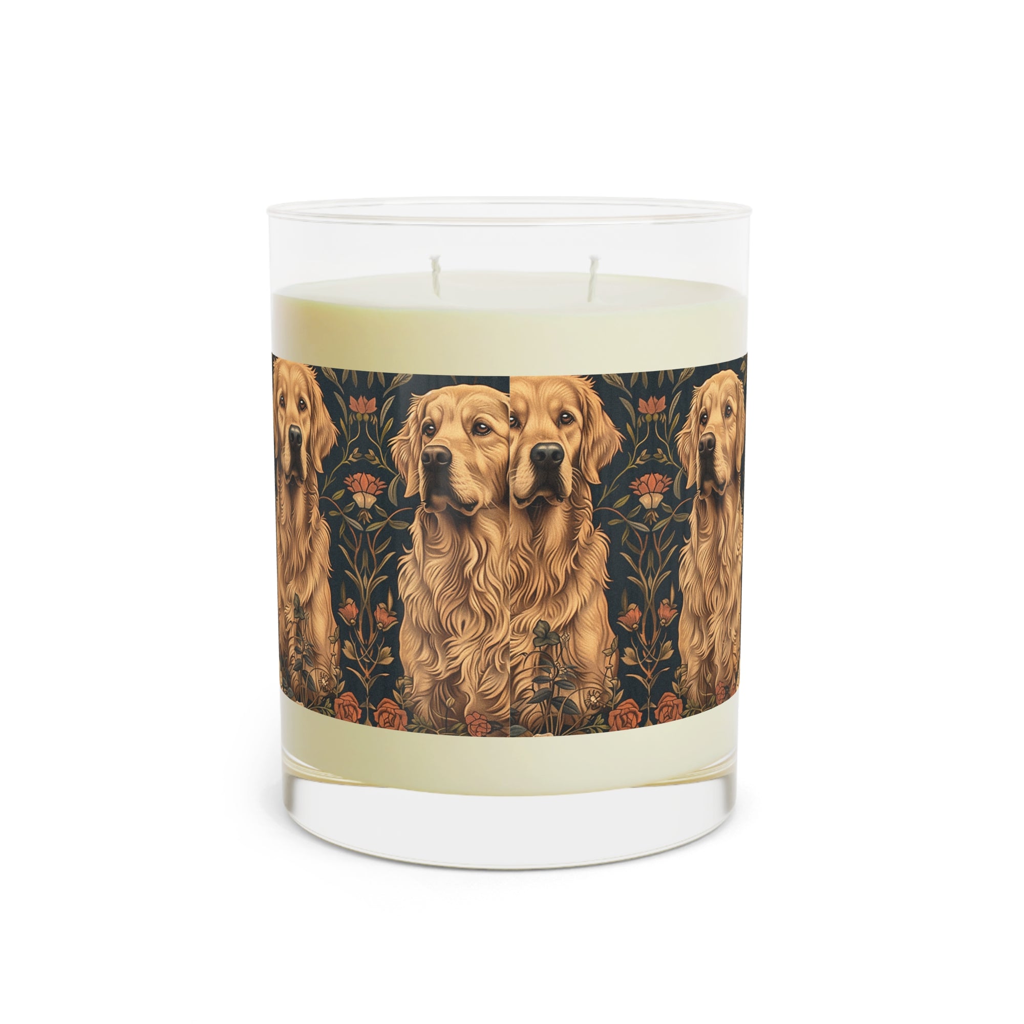 Fanciful Golden Paradise Blossom Scented Candle