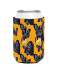 Frenchie Pawsitively Pawsome Peek-a-Boo Perfection Can Cooler Sleeve