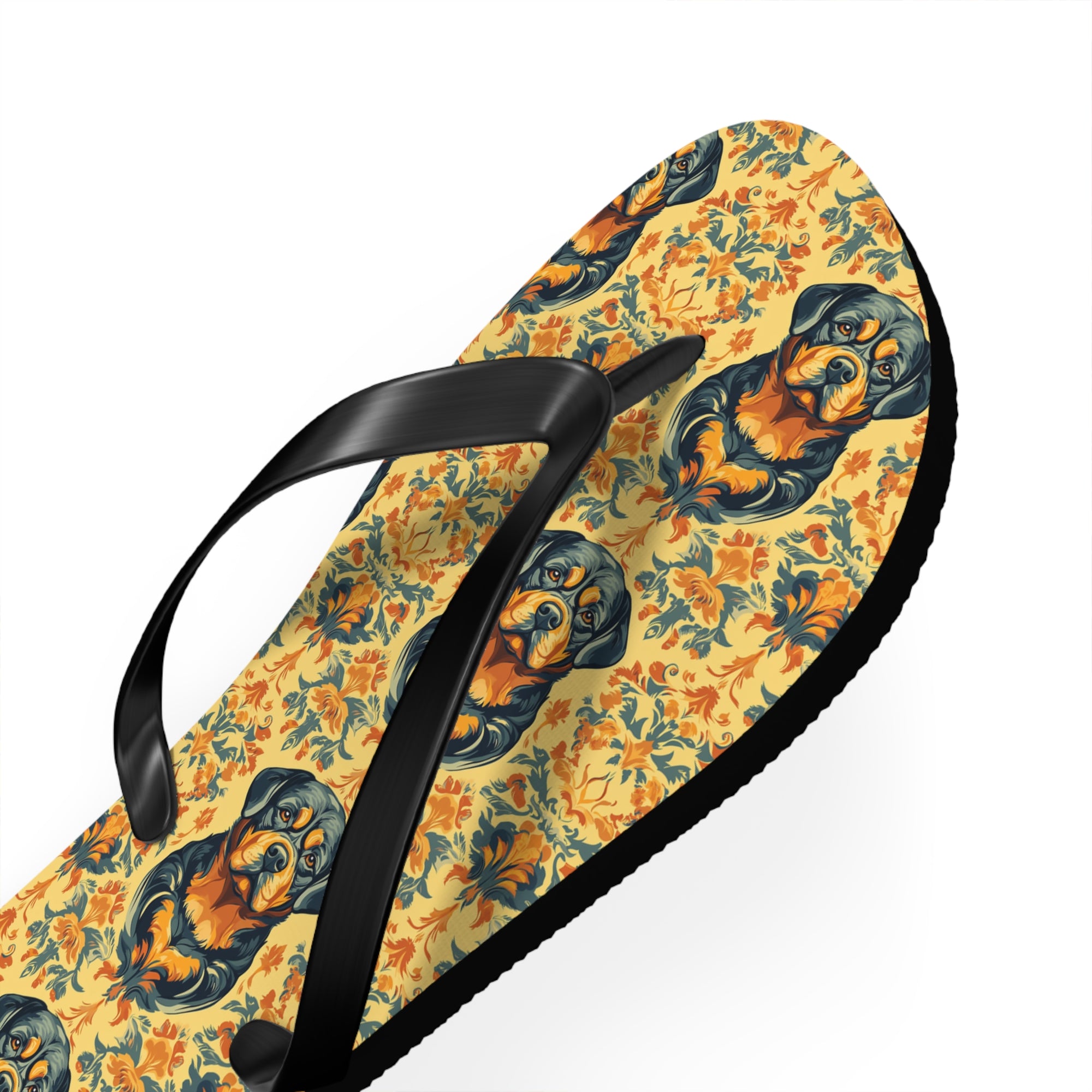 Royal Rottie Regalia Flip Flops