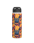 Impressionistic German Shepherds Stainless Steel Water Bottle