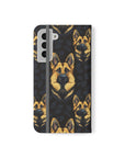 Majestic Hound Couture: German Shepherd LuxeBlend Flip Cases