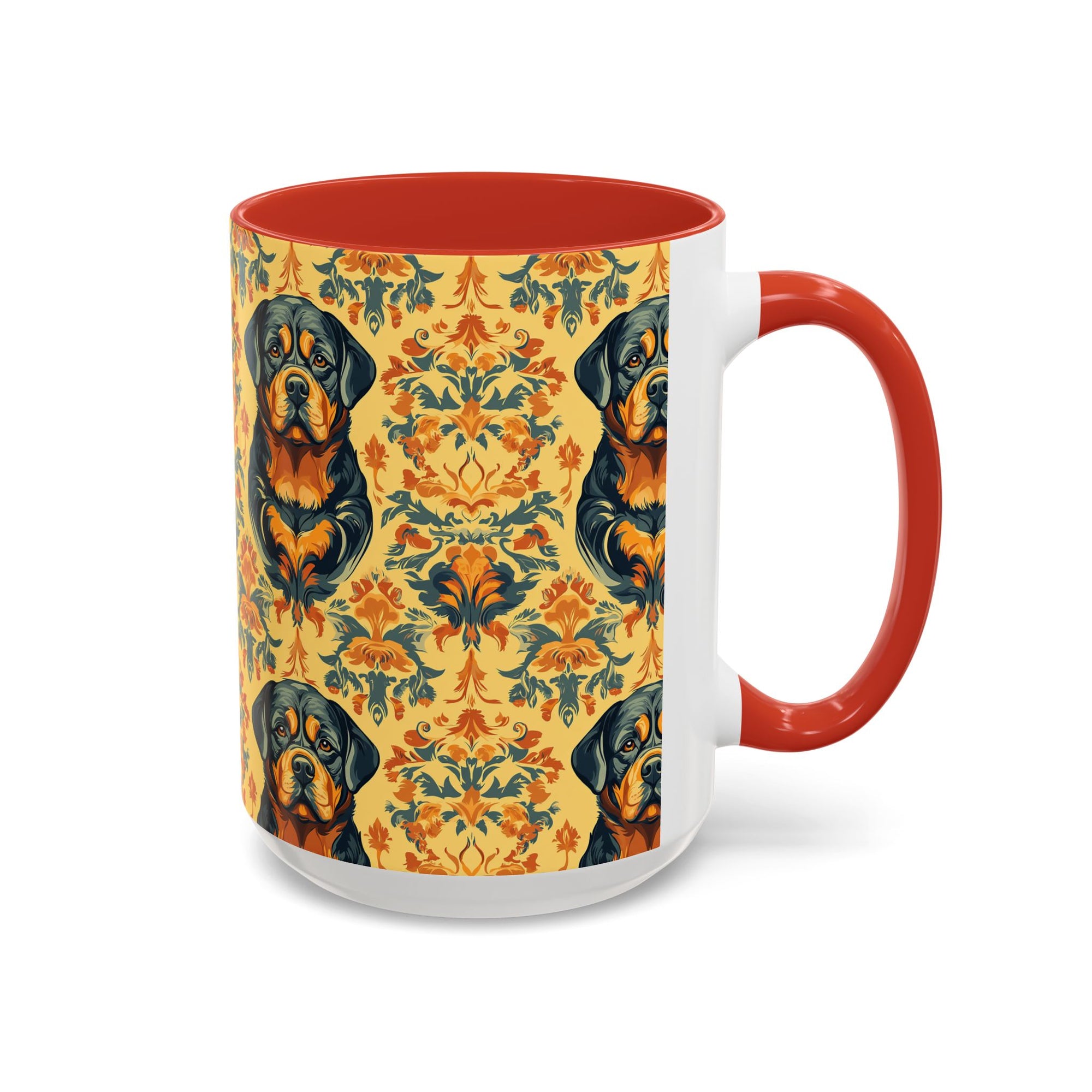 Royal Rottie Regalia Accent Coffee Mug