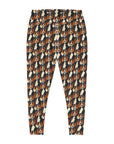 Beagle Glimmer Gaze Glamour Plus Size Leggings