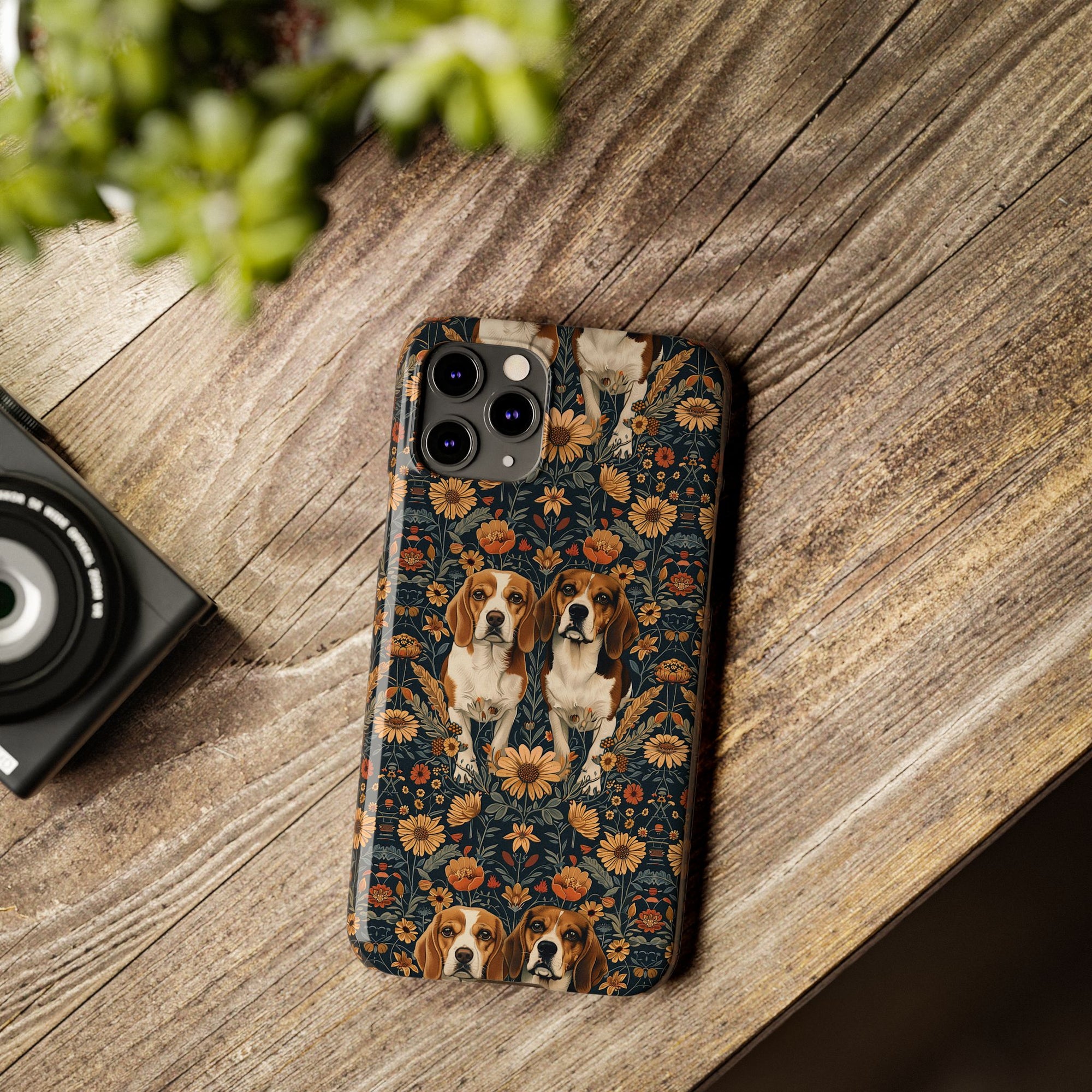 Beagle Buddies Meadow Magic Slim Phone Cases