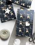 Frenchie Celestial Soar Gift Wrap Papers