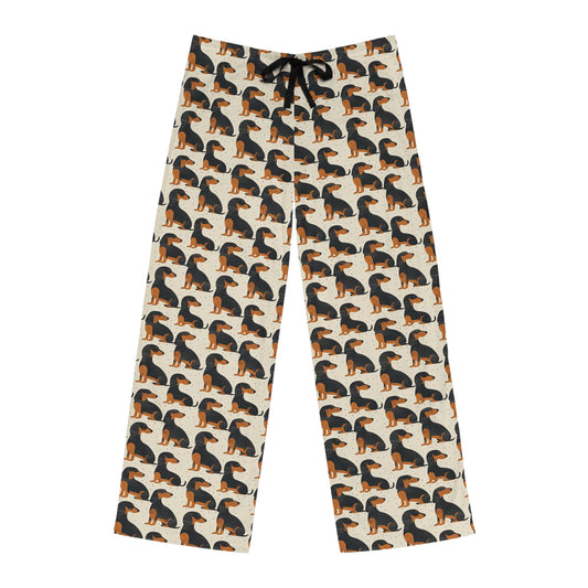 Whimsical Dachsund Dreamcatcher Men's Pajama Pants