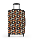 Beagle Glimmer Gaze Glamour Suitcase