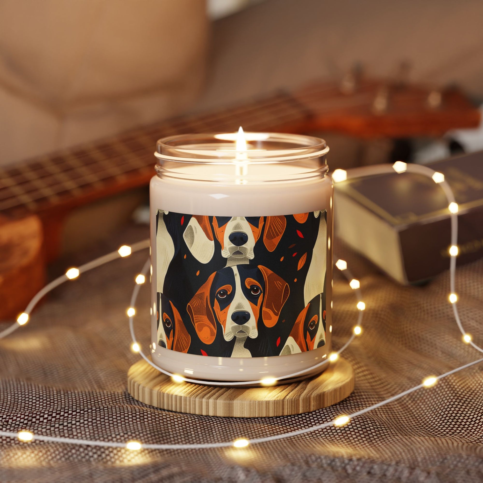 Beagle Glimmer Gaze Glamour Scented Soy Candle