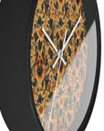 Autumnal German Shepherd Glamour Wall Clock